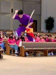 Traditional daoshu (broadsword) demonstration